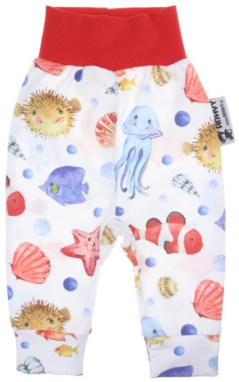 Baby pants Sea world (red) 