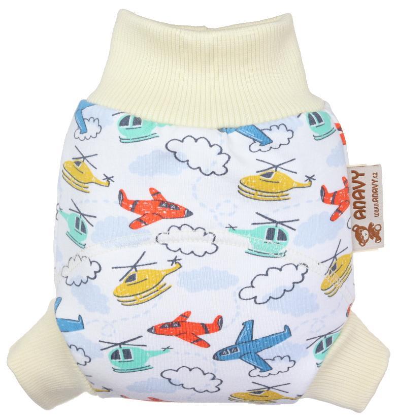 Helicopters Wool diaper cover pull-up