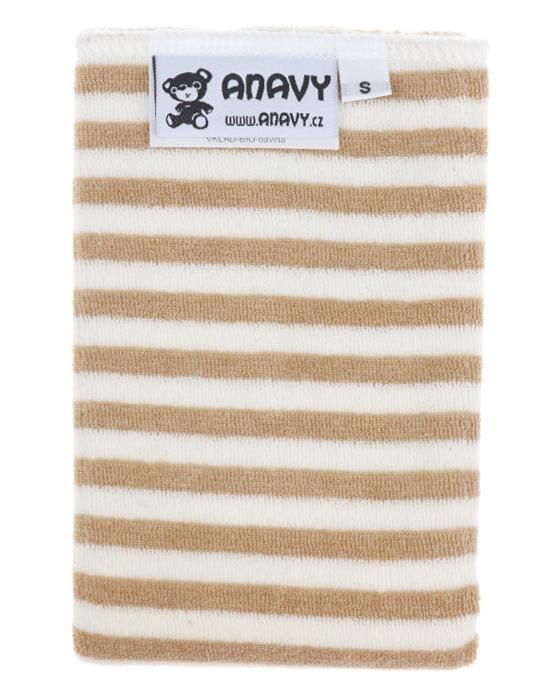TERRY Stripes (brown) Organic cotton prefold