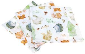 Cloth handkerchiefs - Forest Animals (3 pcs) 