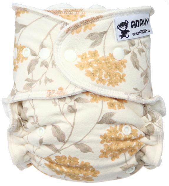 Yarrow Fitted diaper with snaps