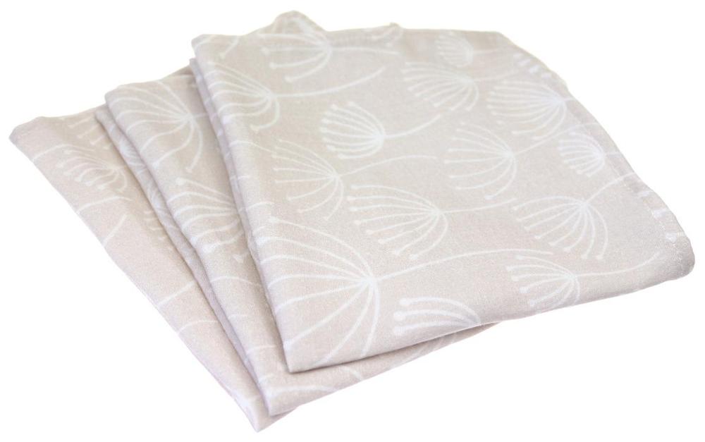 Cloth handkerchiefs - Dandelions (3 pcs) 