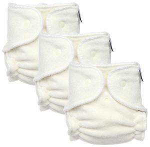 Economy (3pc set) Fitted diaper with snaps