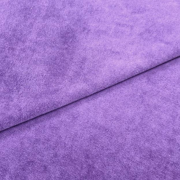 Dark purple - cotton velour (nicky) 