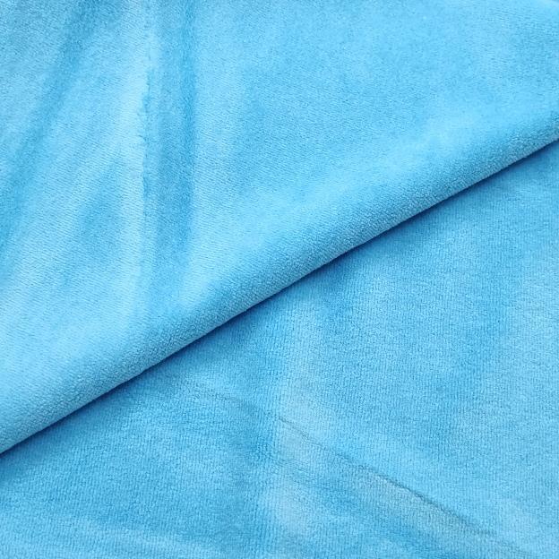 Turquoise - cotton velour (nicky) 