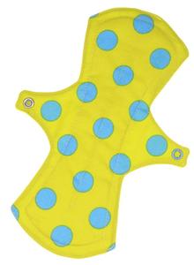 Dots on green Anavy Intimate menstrual pad