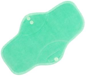 Mint Menstrual pad with fleece